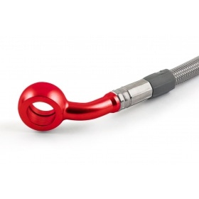 Bremžu vads Motacc priekšējais nerūsējošais tērauds MBK Nitro / Aerox