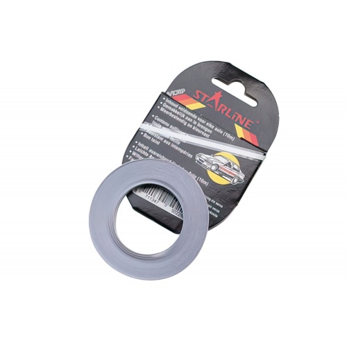 Mērlente MoTip ar vienlaidu līniju balta 3mm - 10m Mērlente MoTip ar vienlaidu līniju balta 3mm - 10m