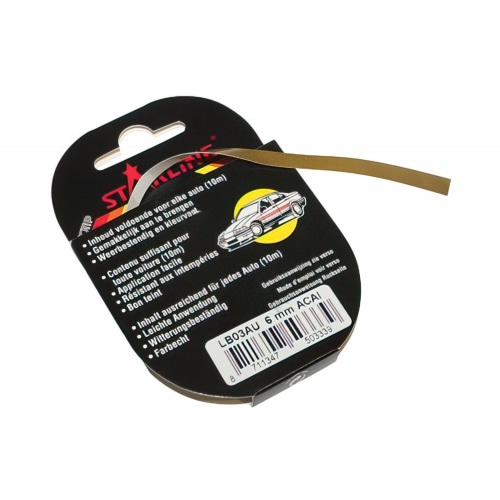 Tuning Tape MoTip solid line gold 6mm – 10m Tuning Tape MoTip solid line gold 6mm – 10m