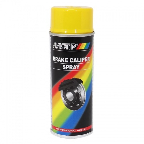 Brake Caliper Spray Paint MoTip yellow Brake Caliper Spray Paint MoTip yellow