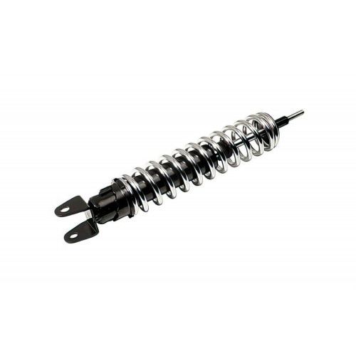 Tun'R Rear Shock Absorber spring-based adjustable Piaggio NRG / Typhoon / Stalker chrome Tun'R Rear Shock Absorber spring-based adjustable Piaggio NRG / Typhoon / Stalker chrome