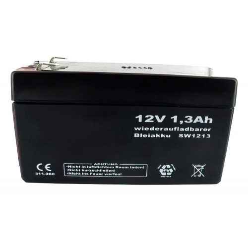 Аккумулятор Drag Race 12V 1,3Ah 98x45x50mm ок. 555g Аккумулятор Drag Race 12V 1,3Ah 98x45x50mm ок. 555g