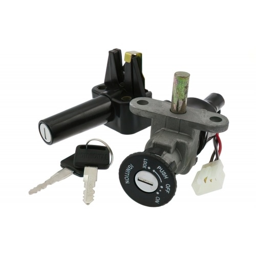 Lock + Key Set MBK Booster / Yamaha BW’s after 2003 before 2004 (catalyzed) Lock + Key Set MBK Booster / Yamaha BW’s after 2003 before 2004 (catalyzed)