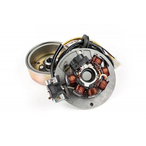 Aizdedzes rotors + stators OEM kvalitātes Minarelli vertikālā līdz 2004. gadam Aizdedzes rotors + stators OEM kvalitātes Minarelli vertikālā līdz 2004. gadam