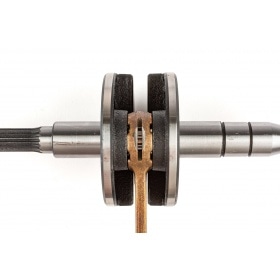 Kloķvārpsta OEM kvalitātes Minarelli horizontālā (Yamaha Aerox) 10mm tapa