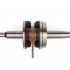 Crankshaft OEM quality Peugeot horizontal (Ludix / Jetforce) Crankshaft OEM quality Peugeot horizontal (Ludix / Jetforce)