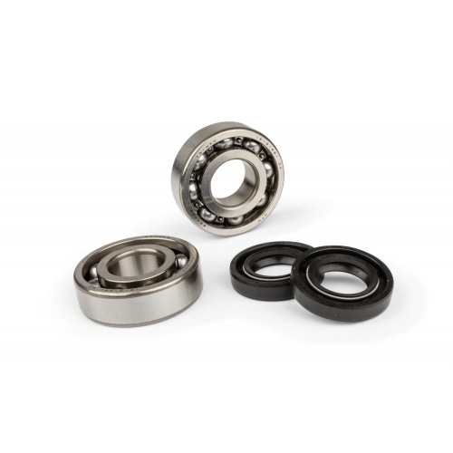 Подшипники коленчатого вала + сальники Derbi Euro 2 (EBE / EBS) / Euro 3 (D50B0) Подшипники коленчатого вала + сальники Derbi Euro 2 (EBE / EBS) / Euro 3 (D50B0)