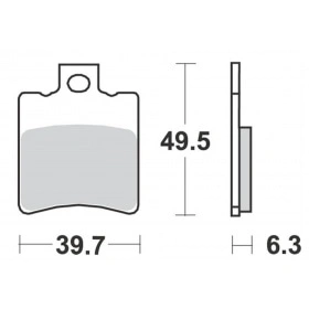 Тормозные колодки OEM качества Yamaha Aerox