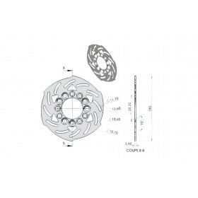 Brake Disc 180mm