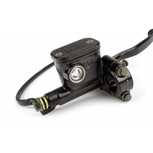 Brake Master Cylinder front with mirror mount M10 Brake Master Cylinder front with mirror mount M10