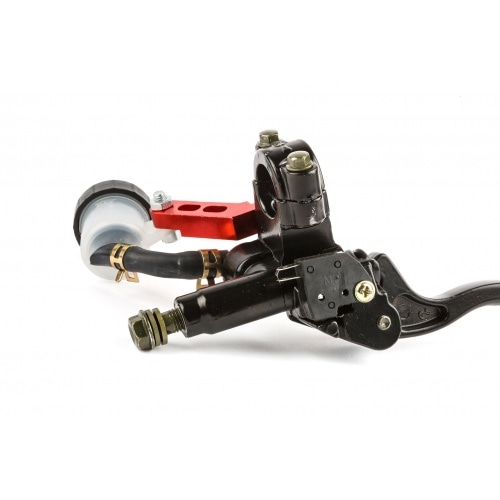 Brake Cylinder universal right side w/ red reservoir Brake Cylinder universal right side w/ red reservoir