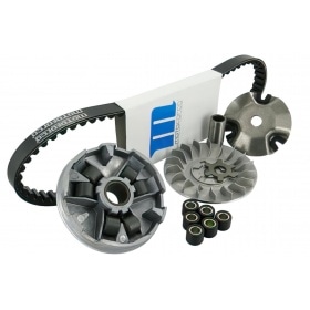 Variator Kit w/ drive belt + pulley Minarelli long (Yamaha Aerox / BW's)