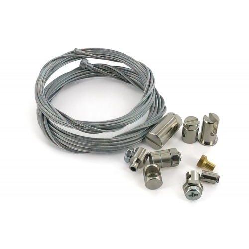 Droselēšanas troses / sajūga troses remonta komplekts 2x 2,5 m universāls Droselēšanas troses / sajūga troses remonta komplekts 2x 2,5 m universāls