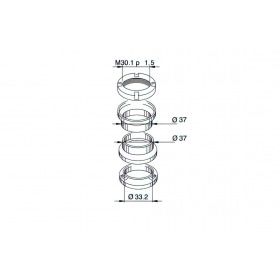 Steering Head Bearings Peugeot Speedfight / Elyseo / Elystar / Trekker / Vivacity / Jetforce