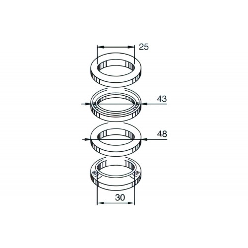 Steering Head Bearings MachG / Jog R / Booster / BW's after 2004 Steering Head Bearings MachG / Jog R / Booster / BW's after 2004