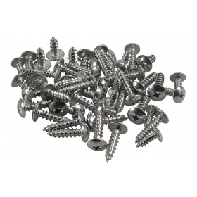 Apšuvuma skrūvju komplekts (50 gab.), nerūsējošais tērauds