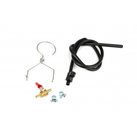 Auxiliary Fuel Tank with tap, hose and clamps