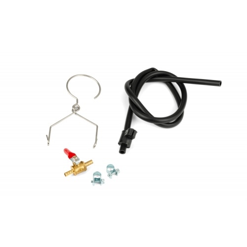 Auxiliary Fuel Tank with tap, hose and clamps Auxiliary Fuel Tank with tap, hose and clamps