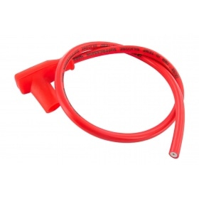 Aizdedzes sveces vāciņš + kabelis RACING, sarkans