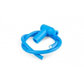 Aizdedzes kabelis ar aizdedzes sveces vāciņu zils