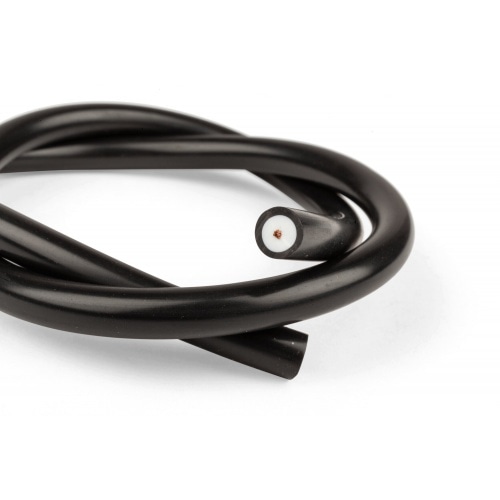 Aizdedzes kabelis ar aizdedzes sveces vāciņu melns Aizdedzes kabelis ar aizdedzes sveces vāciņu melns