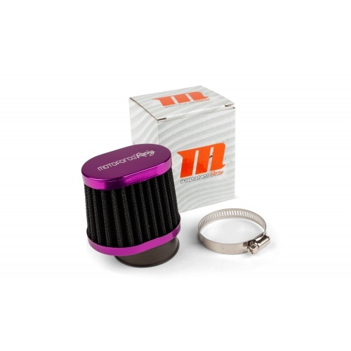 Air Filter offset Motoforce Racing type BMC black / purple Air Filter offset Motoforce Racing type BMC black / purple