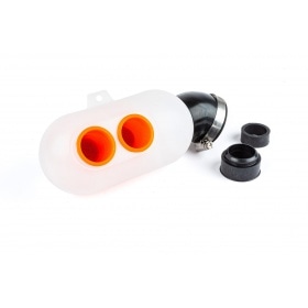 Air Filter Box Karting d.35mm weiß / orange