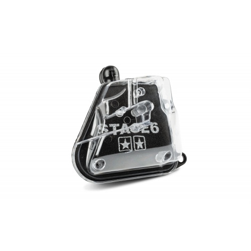 Gaisa filtra kaste caurspīdīga + Stage6 filtra putas Minarelli horizontāls Gaisa filtra kaste caurspīdīga + Stage6 filtra putas Minarelli horizontāls