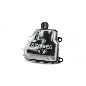 Gaisa filtra kaste caurspīdīga + Stage6 filtra putas Minarelli horizontāls