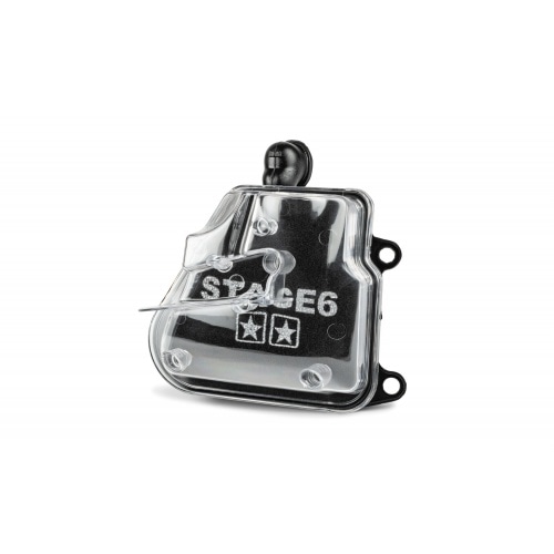 Gaisa filtra kaste caurspīdīga + Stage6 filtra putas Minarelli horizontāls Gaisa filtra kaste caurspīdīga + Stage6 filtra putas Minarelli horizontāls