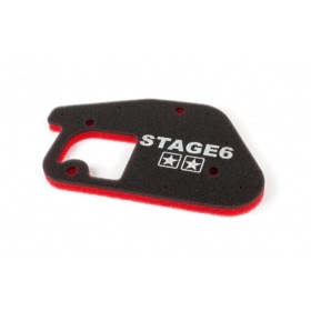 Air Filter Box transparent + Stage6 Filter Foam Minarelli vertical