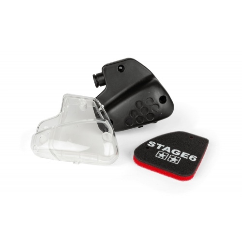 Air Filter Box transparent + Stage6 Filter Foam Peugeot verticale Air Filter Box transparent + Stage6 Filter Foam Peugeot verticale