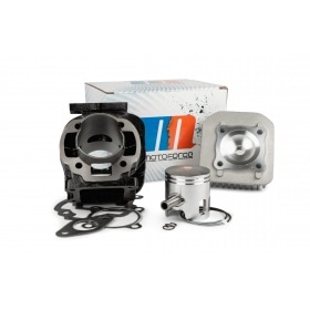 Cylinder Kit MotoForce Racing 70cc cast iron Minarelli vertical AC