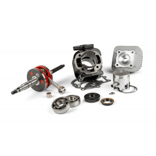 Tuning Kit Motoforce Racing cylinder + crankshaft 70 cast iron Minarelli vertical Tuning Kit Motoforce Racing cylinder + crankshaft 70 cast iron Minarelli vertical
