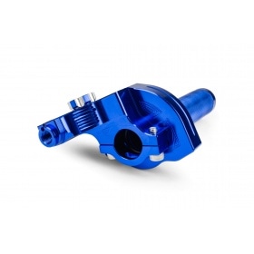 Īsais gāzes rokturis MotoForce Racing CNC Alumīnija Zils