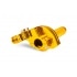 Quick Action Throttle MotoForce Racing CNC Aluminium Gold Quick Action Throttle MotoForce Racing CNC Aluminium Gold