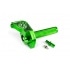 Quick Action Throttle MotoForce Racing CNC Aluminium Green Quick Action Throttle MotoForce Racing CNC Aluminium Green