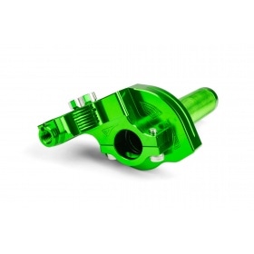 Quick Action Throttle MotoForce Racing CNC Aluminium Green