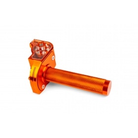 Quick Action Throttle MotoForce Racing CNC Aluminium orange