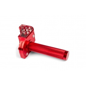 Quick Action Throttle MotoForce Racing CNC Aluminium Red