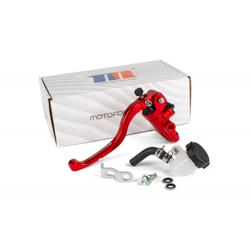 Brake Master Cylinder front radial w/ lever red Brake Master Cylinder front radial w/ lever red