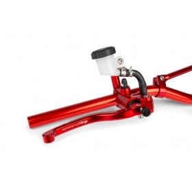 Brake Master Cylinder front radial w/ lever red