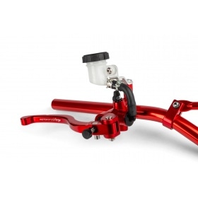 Brake Master Cylinder front radial w/ lever red