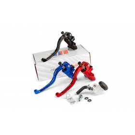 Brake Master Cylinder front radial w/ lever red