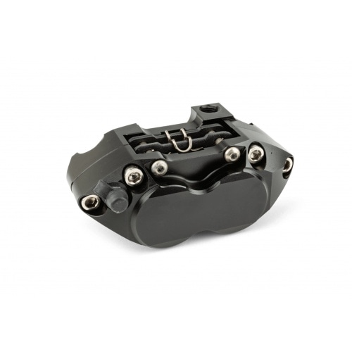 Bremžu suports 4 virzuļu MotoForce Racing melns Bremžu suports 4 virzuļu MotoForce Racing melns