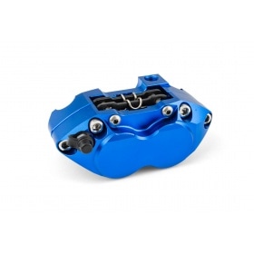 Brake Caliper 4-piston MotoForce Racing blue