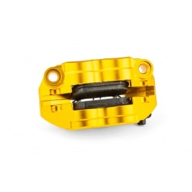 Brake Caliper 4-piston MotoForce Racing gold