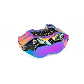 4-piston brake caliper MotoForce Racing neochrom
