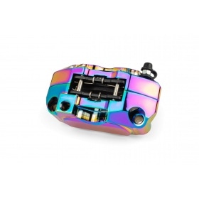 4-piston brake caliper MotoForce Racing neochrom