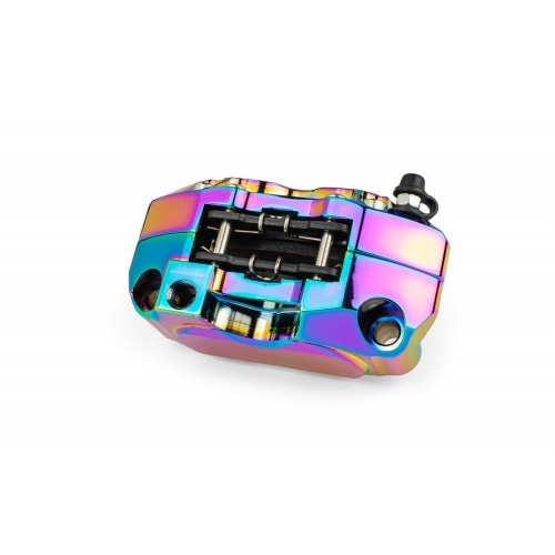 4-piston brake caliper MotoForce Racing neochrom 4-piston brake caliper MotoForce Racing neochrom